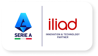 Loghi Serie A e Iliad